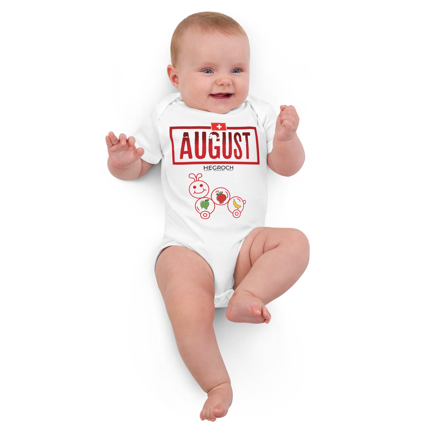 1. August Babystrampler (Biologisch)